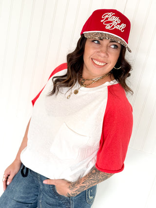 The Apple Trim Contrast Tee