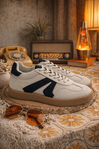 Very G Retro Throwback Sneaker, Beige
