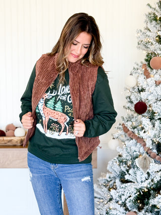 Longing for God Christmas Unisex Pullover Sweatshirt