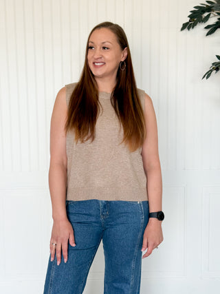 The Camila High-Low Knit Tank