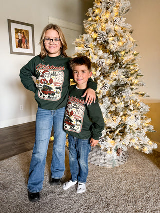 Christmas Icons Youth Unisex Sweatshirt
