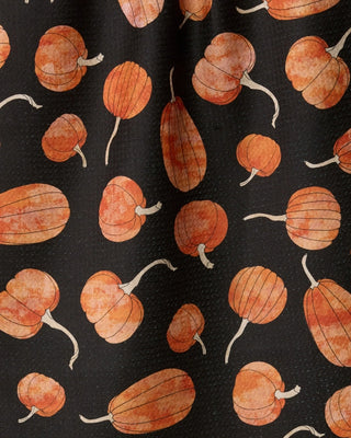 Geometry Pumpkin Hollow Tea Towel