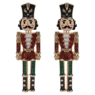 JOIA Women's Christmas Nutcracker Earrings, 2 Styles