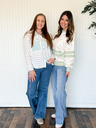 Everyday Colorblock Button-Down Shirt