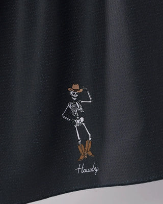 Geometry Howdy Cassondra Black Tea Towel