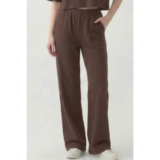 THE BLANK LAB Women's Soft Season Straight Leg Pants, Roast Brown