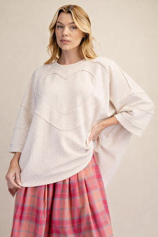 The Whisperheart Washed Top