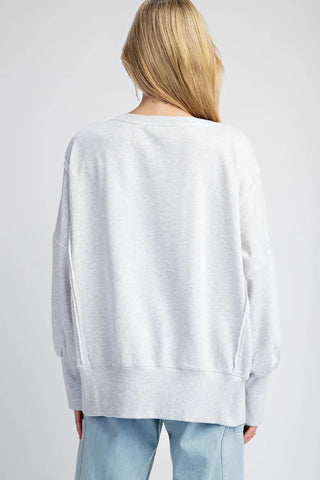 Faded Varsity Everyday Pullover