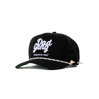 Dad Gang Hat, Fairway Black