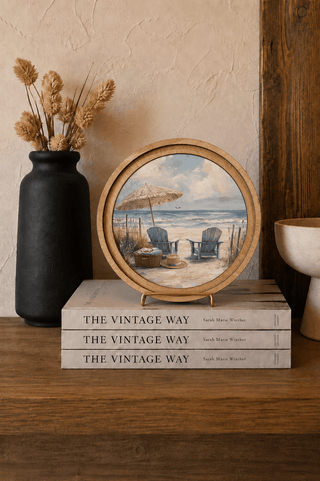 8" Round Beach Chairs Arch - 420 Home Decor - The Farmhouse
