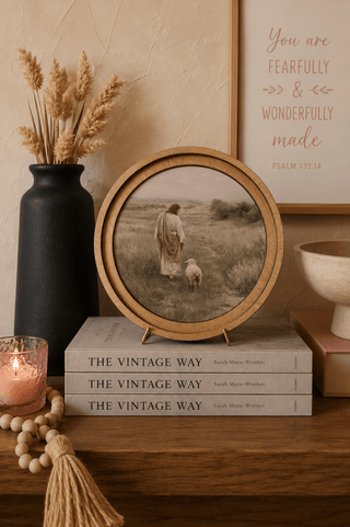 8" Round Good Shepherd Arch - 420 Home Decor - The Farmhouse