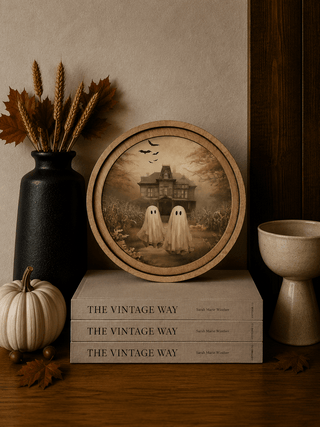 8" Round Mansion Ghosts Arch - 420 Home Decor - The Farmhouse