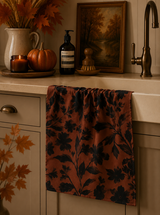 Geometry Hallowell Tea Towel
