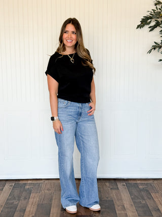 The Coastline Scuba Top, Black