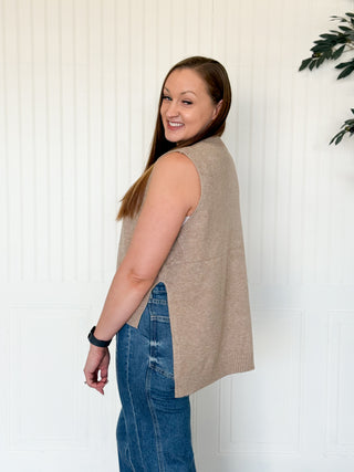 The Camila High-Low Knit Tank