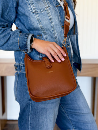 Bella Everyday Crossbody – Chestnut