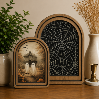 Redeemed Decor Mansion Ghosts Canvas Art Set – The Farmhouse Boutique