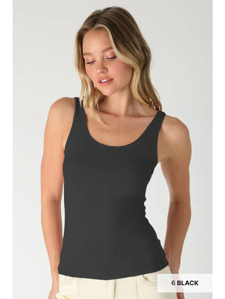 NIKIBIKI Women's Short Length Tank, Black