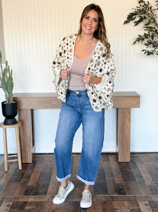 Meadow Drift Crochet Cardigan