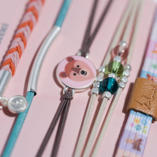 K'LANI "Adventure" Animal Themed Hair Tie Bracelets