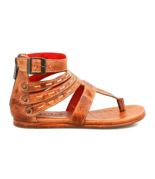 BedStu Artemis II Sandals, Tan Rustic***