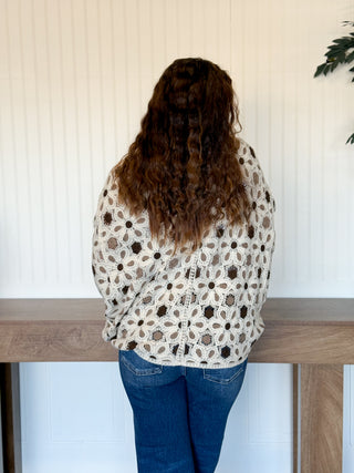 Meadow Drift Crochet Cardigan