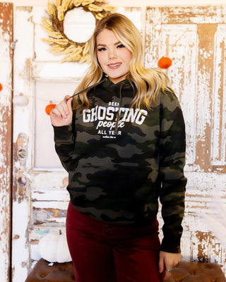 Been Ghosting People All Year Camo Hoodie
