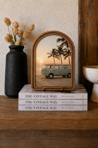 Vw Bus Arch Framed Art 8.25x11"