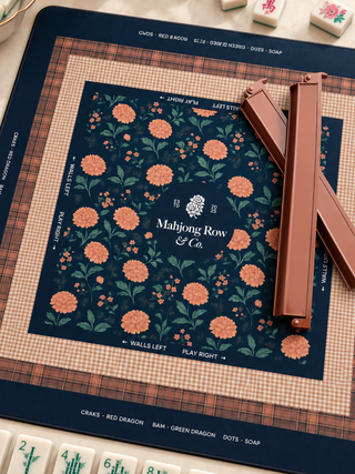 MAHJONG ROW AND CO. Midnight Garden Mahjong Mat