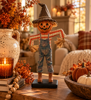 Halloween Scarecrow Figurine