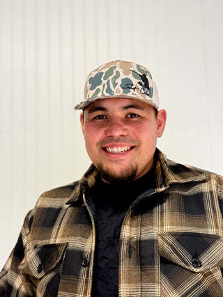 Shot Caller Trucker Hat, Camo