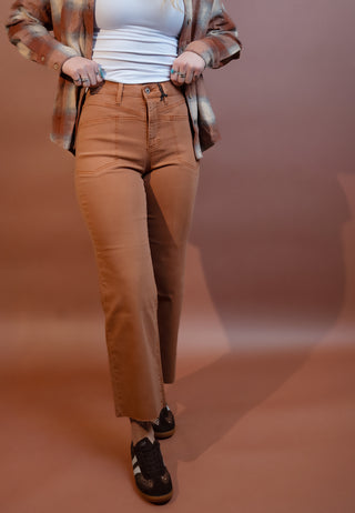 MICA Sedona Wide-Leg Ankle Jeans