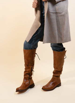 BedStu Manchester Boots, Tan Rustic