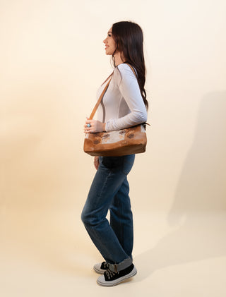BedStu Hyperbolic Bag, Tan Rustic Nectar Lux