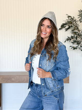 Easy Rider Hooded Trucker Jacket