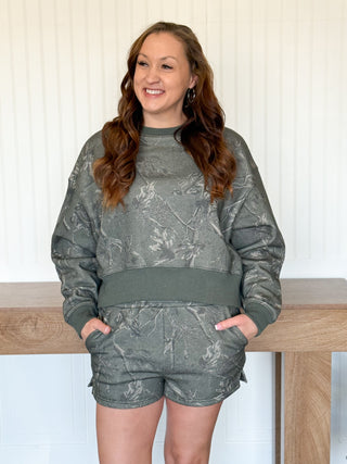 Camo Comfort Crew Sweatshirt