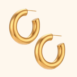 PRESSIE Echo Hoops, Small