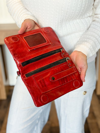 BedStu Cadence Bag, Red Rustic