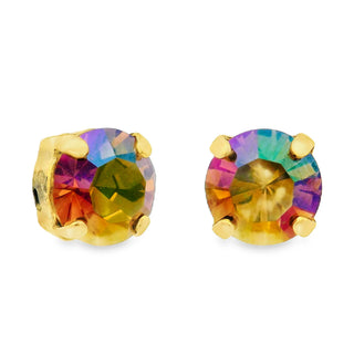 TOVA Oakland Studs, Smoked Topaz Glimmer