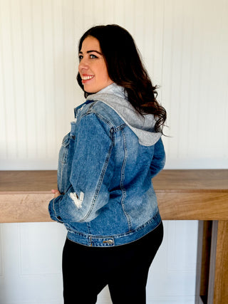 Easy Rider Hooded Trucker Jacket