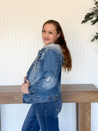 Easy Rider Hooded Trucker Jacket