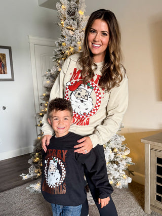 Merry Christmas Youth Unisex Graphic Sweatshirt