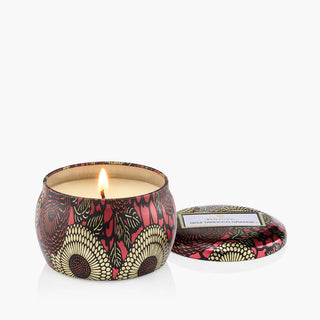 Voluspa Mini Tin Can 4oz Candle, Goji Tarocco Orange