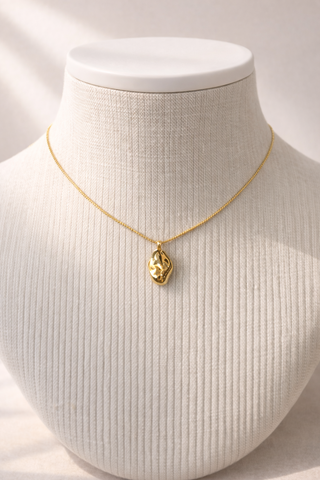 The Sculpted Gold Necklace
