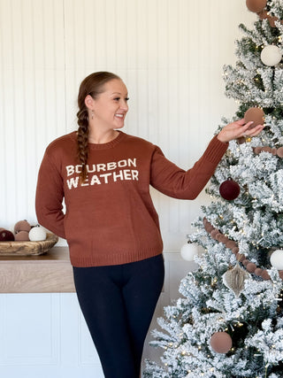 Bourbon Weather Sweater, Rust