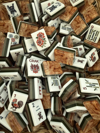 MAHJONG ROW AND CO. Cypress Forest Tile Set