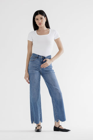 MICA Juniper Wide-Leg Jeans