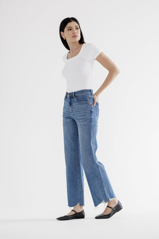 MICA Juniper Wide-Leg Jeans