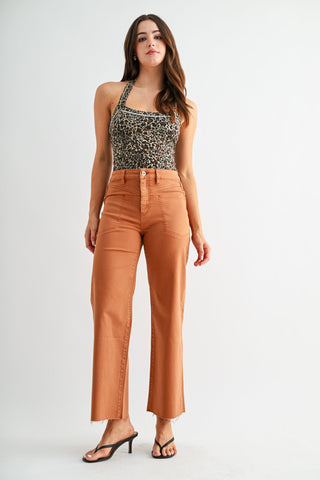 MICA Sedona Wide-Leg Ankle Jeans