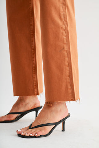 MICA Sedona Wide-Leg Ankle Jeans